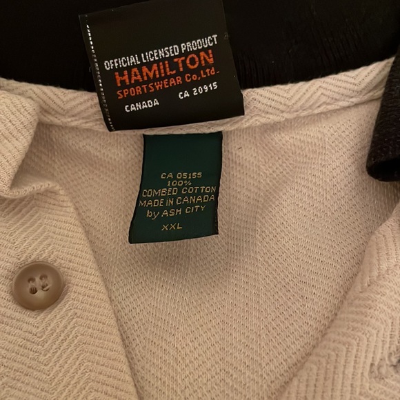 Harley Davidson mens cream and blue short sleeve polo. Size xxl. 100 % cotton - Picture 4 of 10